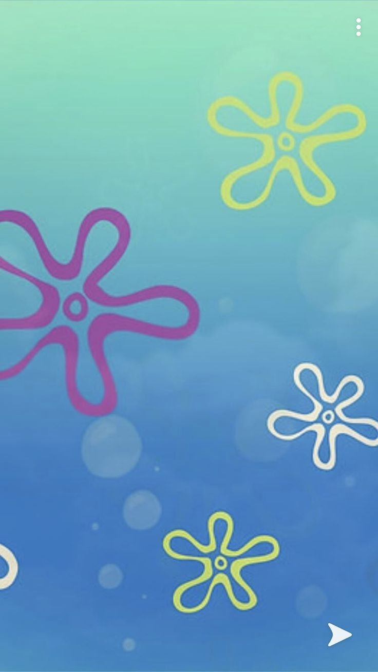 Colorful digital background with outlined starfish shapes in purple, yellow, and white, and light bokeh circles.