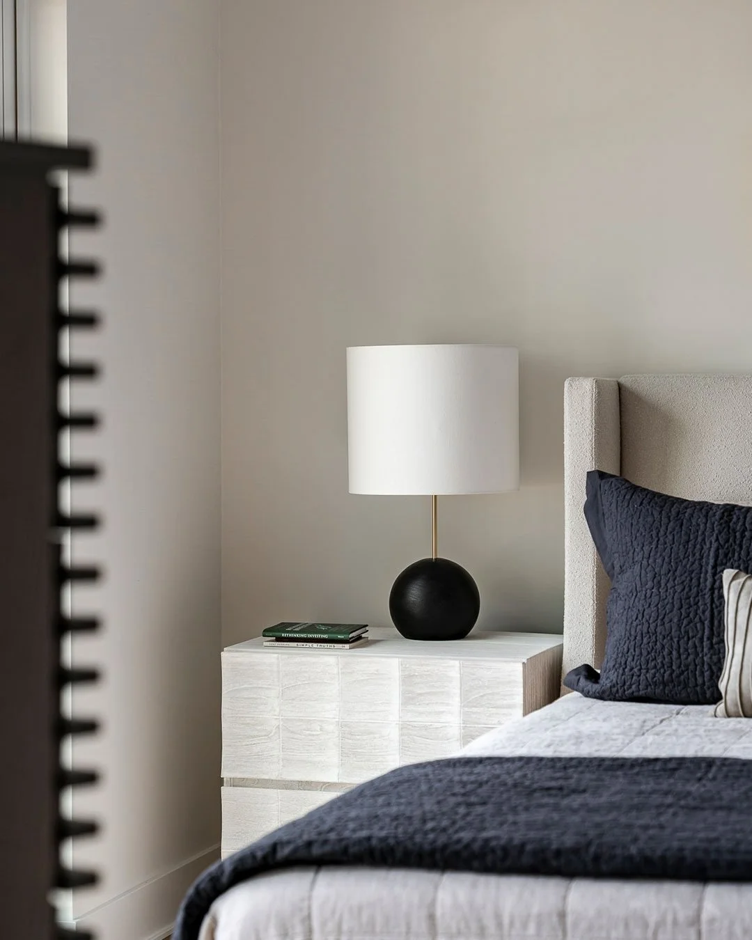 Most primary suites are designed to photograph well (like this one 😜). The better ones are designed to function well first.

The real impact comes from refinement.
Better lighting, cleaner material transitions, and more intentional use of space.

In