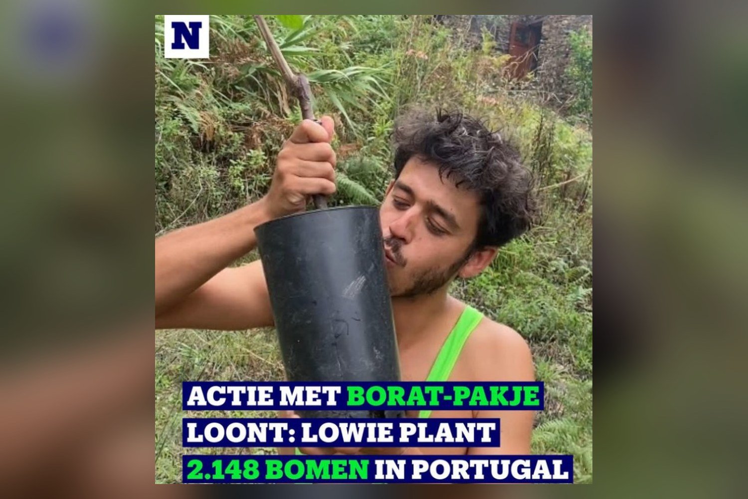 Lowie plant 2.148 bomen in de Serra do Açor