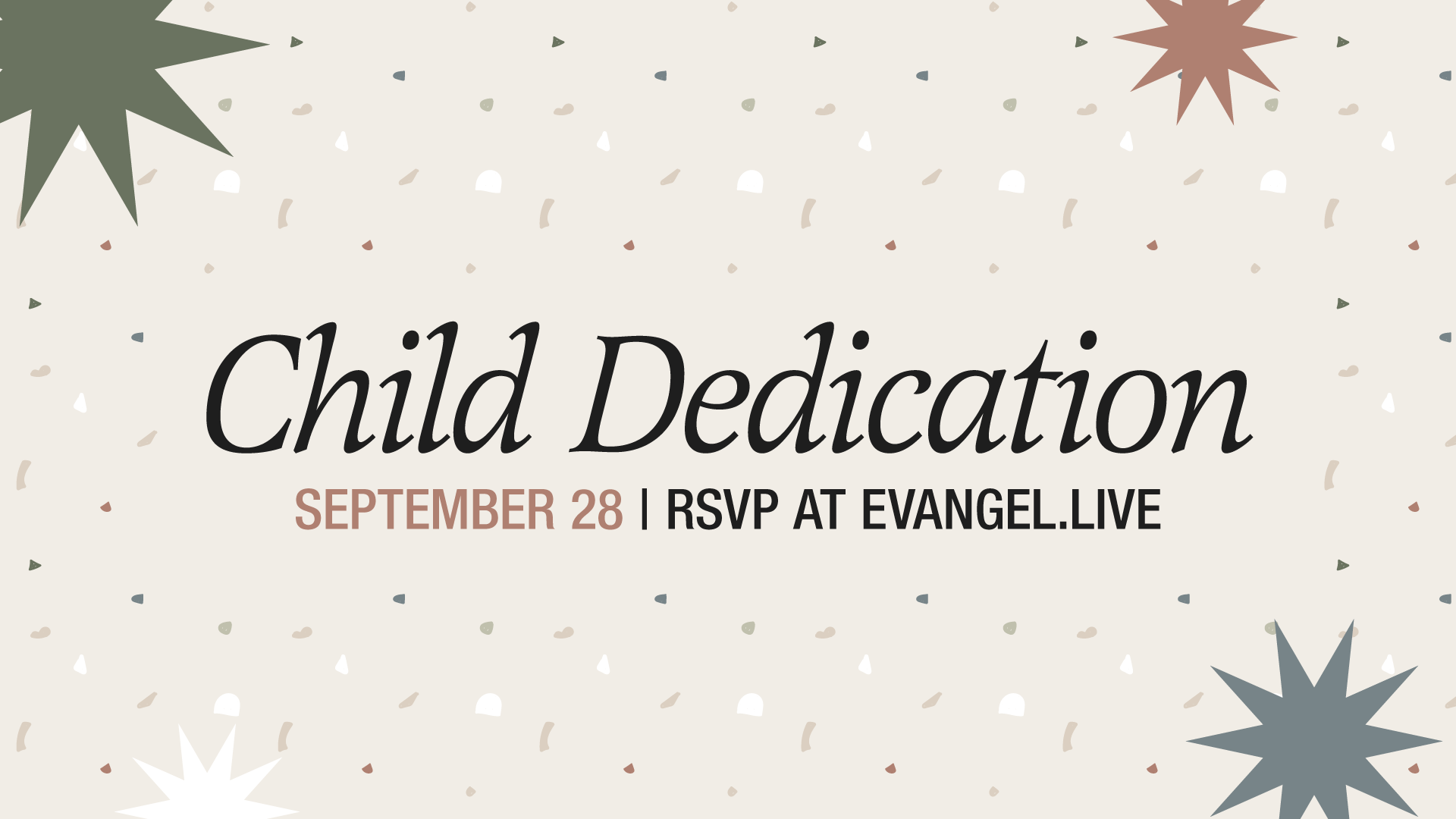 Child Dedication