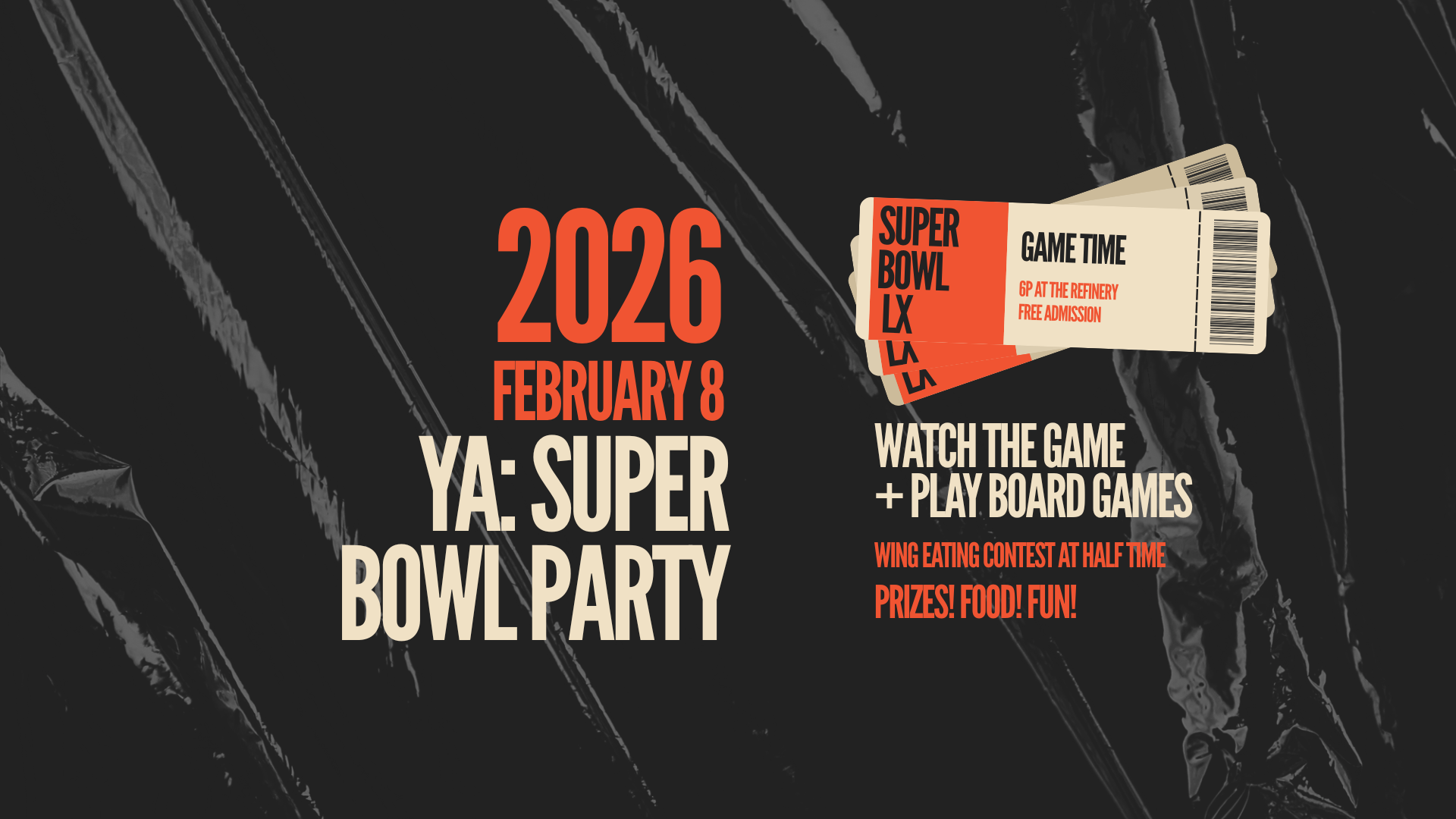YA | Super Bowl Party