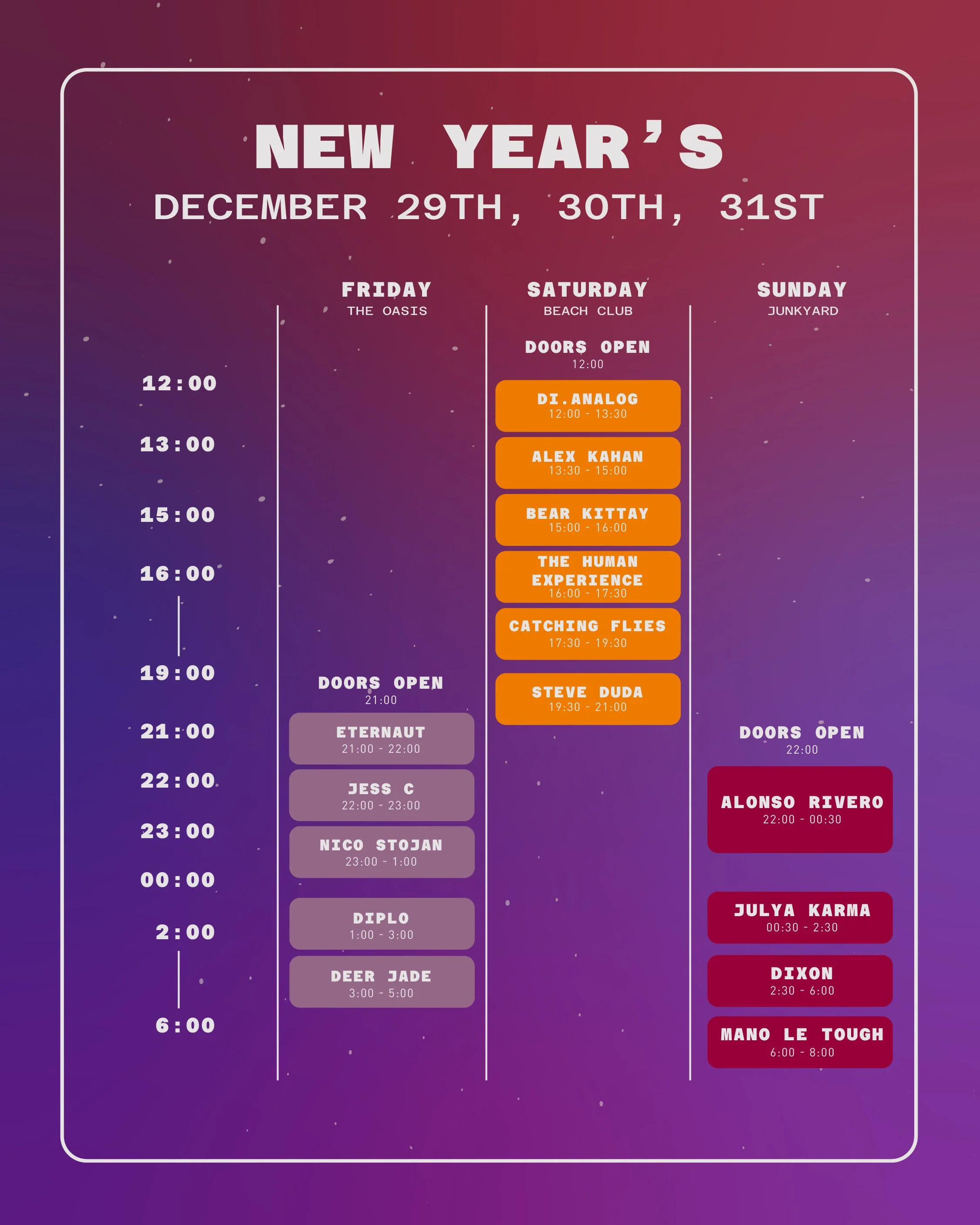 Plan Your Visit New Year's 2024