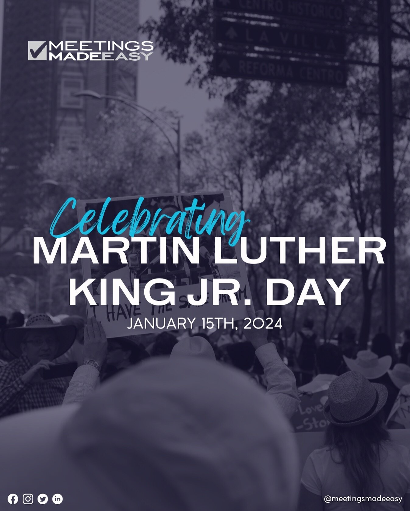 Today we honor the life and legacy of Martin Luther King Jr. 🙏 

#MLK #MartinLutherKingJr