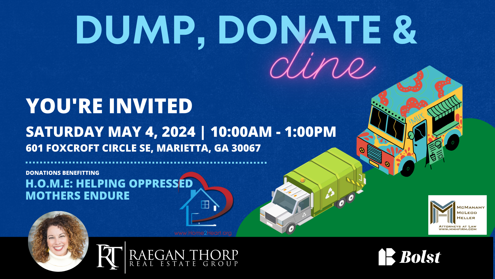RTRG's Dump, Donate, & Dine