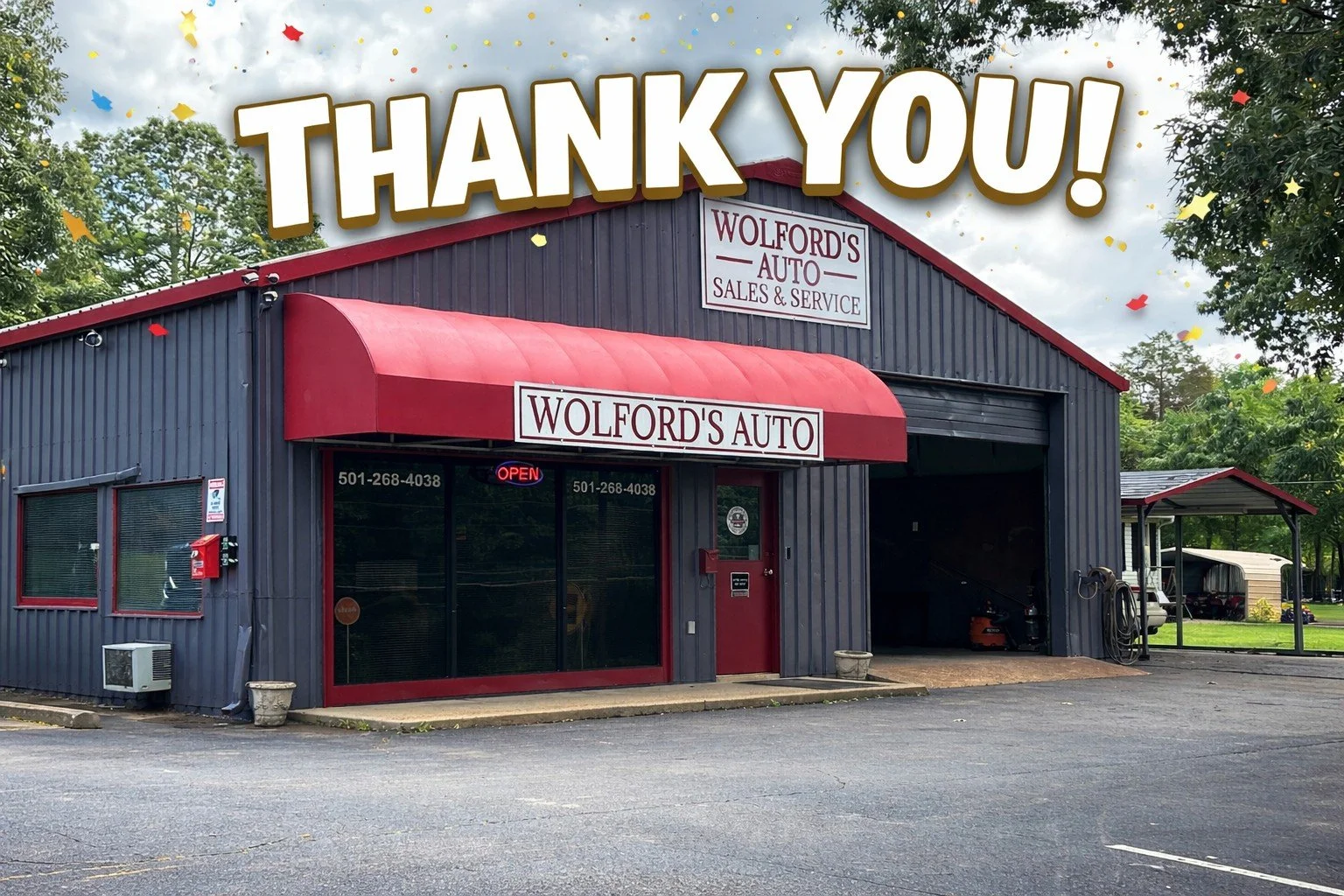 For over 50 years we've been proud to serve Searcy and the surrounding communities.

Many of our customers are now bringing in the children and grandchildren of customers we first served decades ago.

That kind of trust means everything to us.

Thank