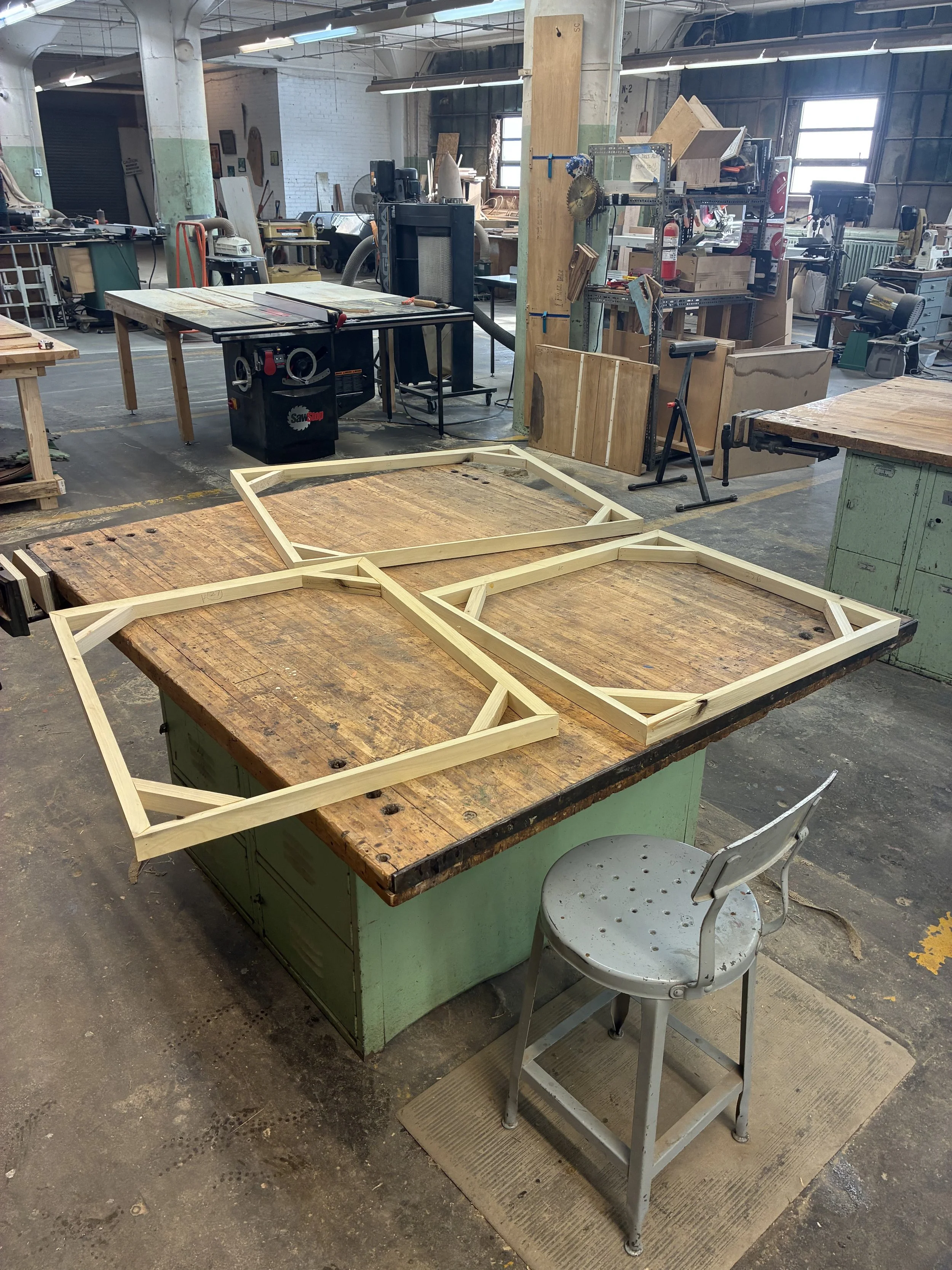 Canvas Stretching & Frame Building w/ Sean Wheeler