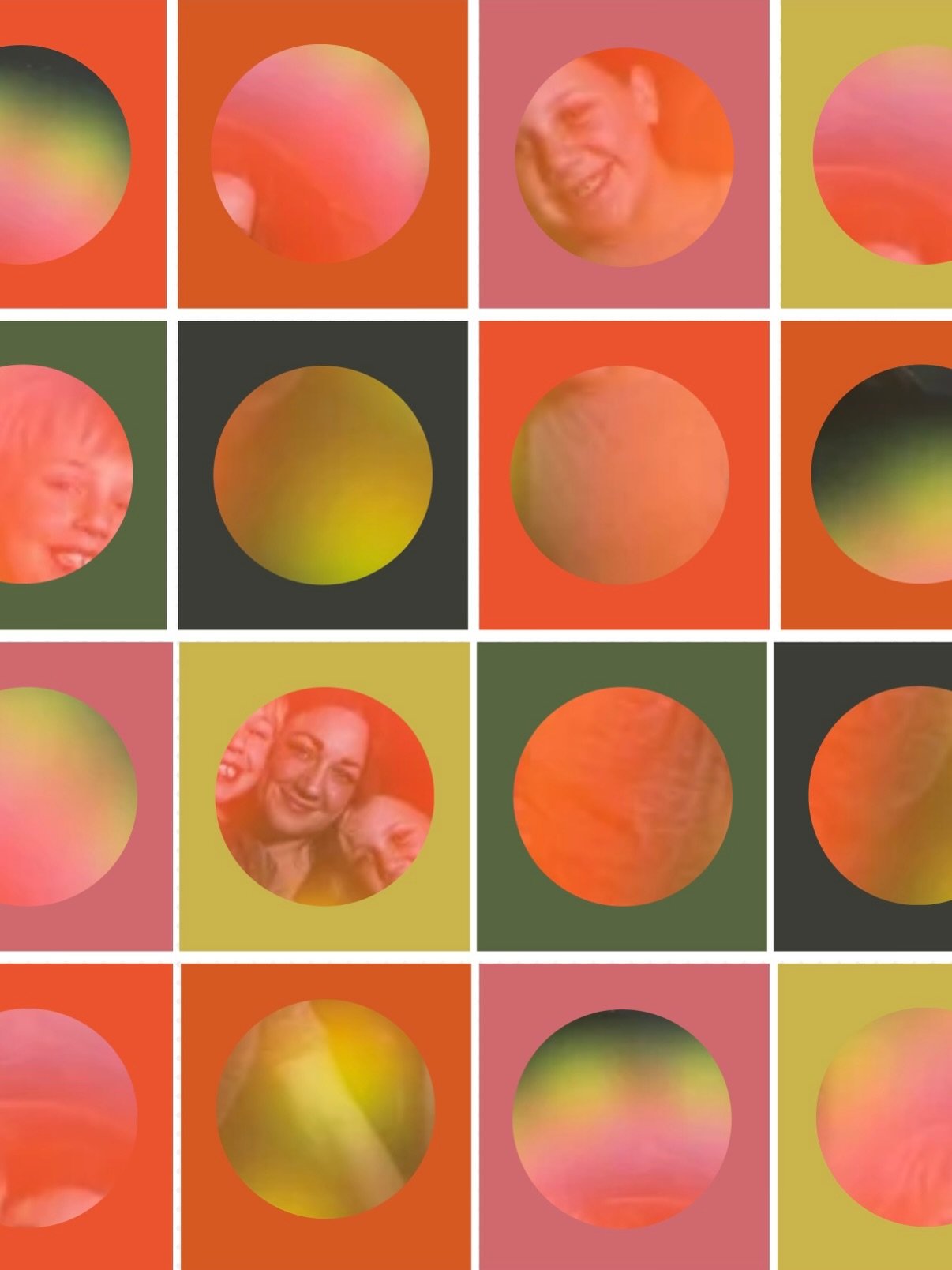 Aura color play. I lifted the colors and texture off our aura photo. A fun way to explore our energy field 😍