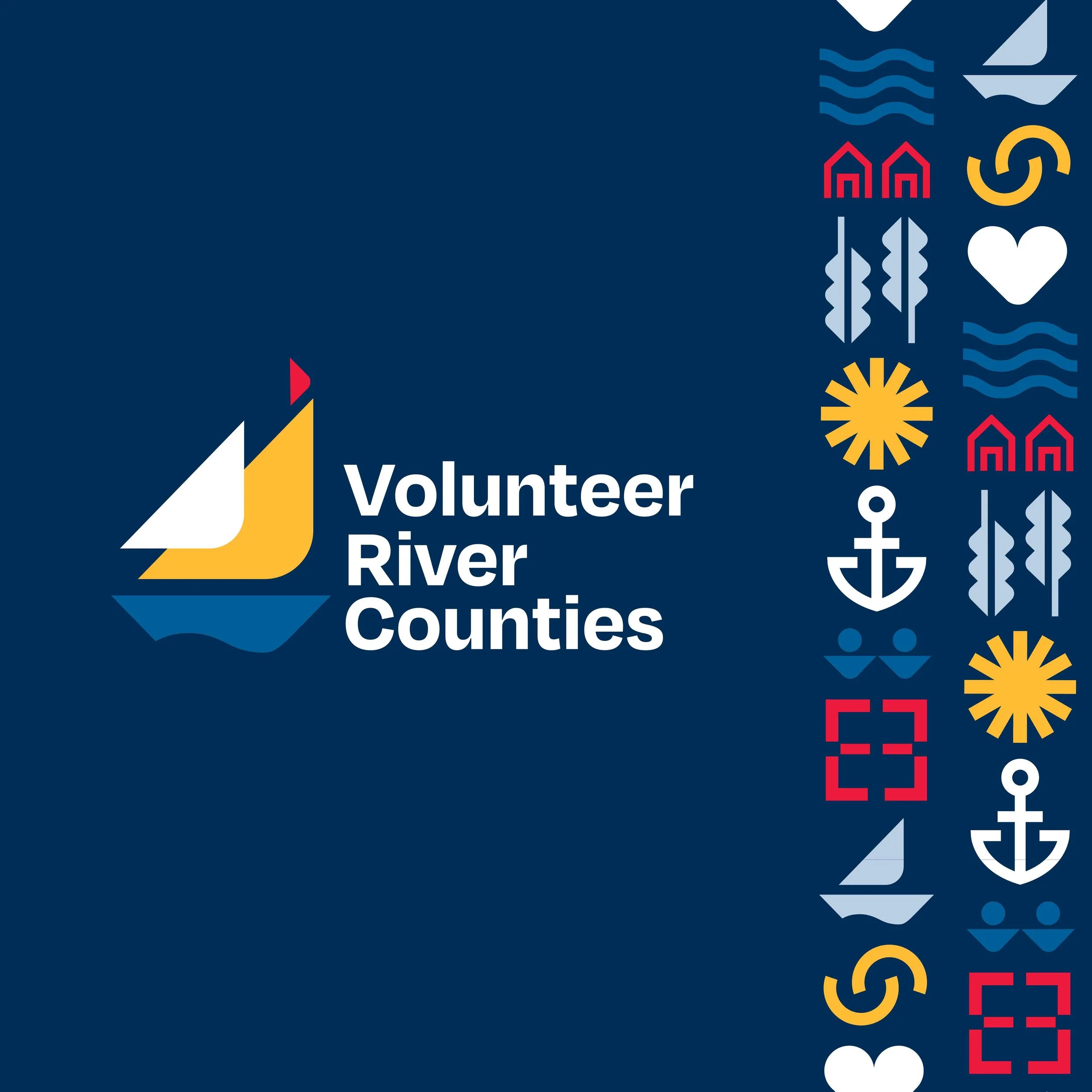 Volunteer River Counties Branding