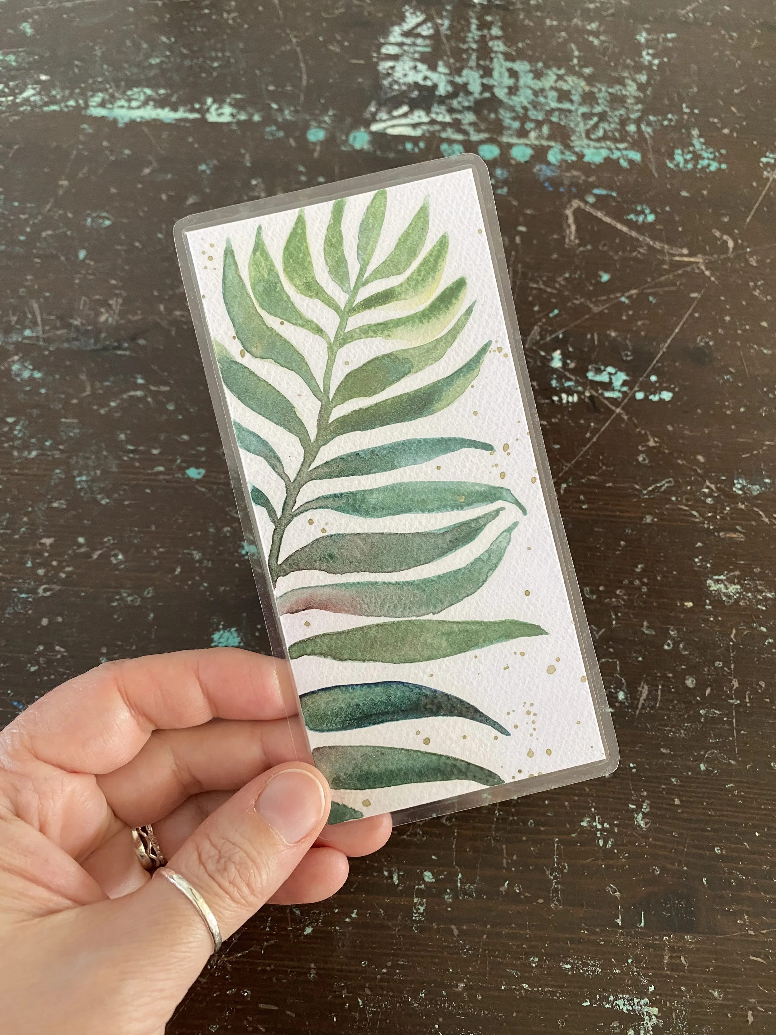 Bookmark - Green Foliage