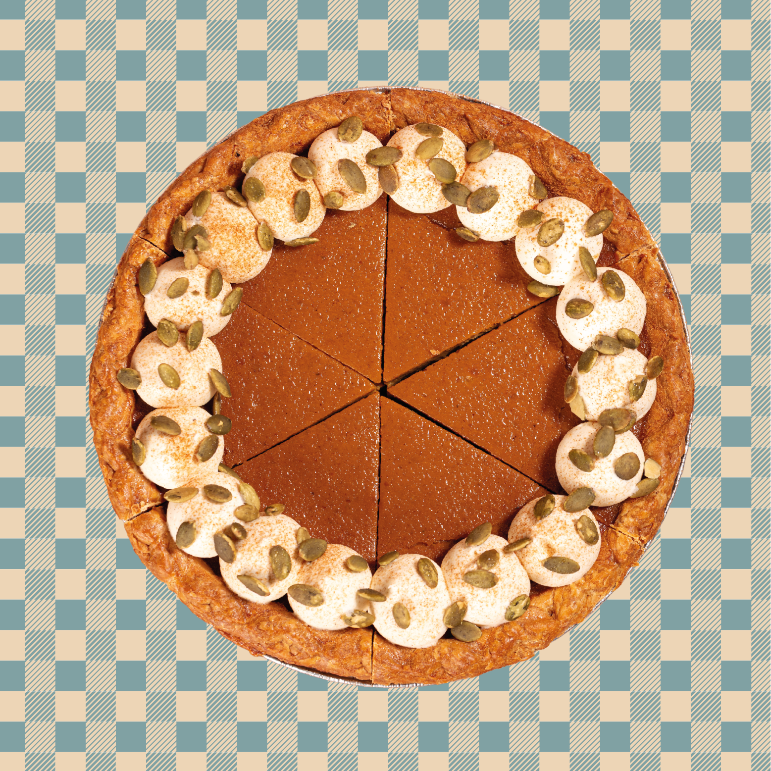 Pumpkin Cream Cheese Pie