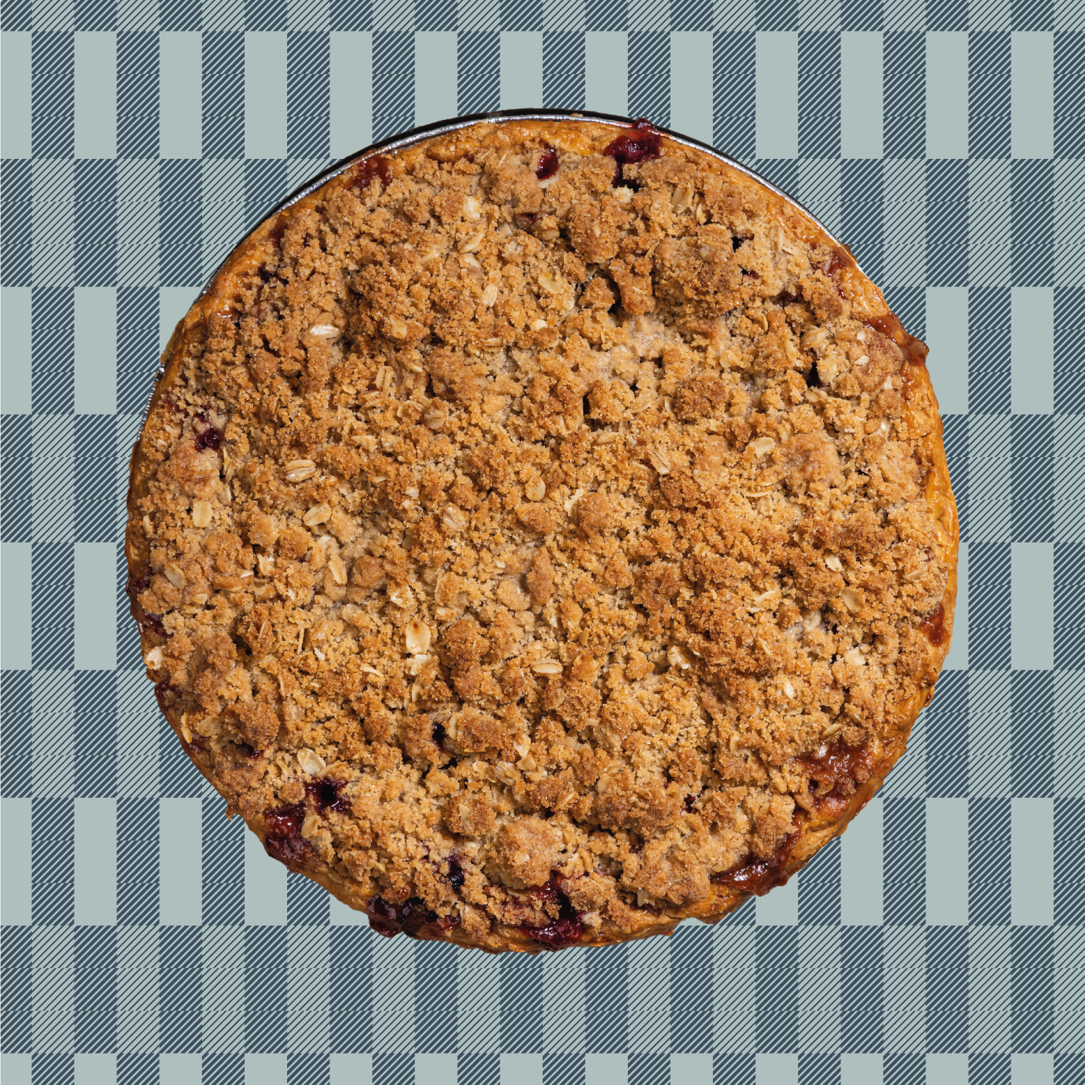 Apple Cranberry Ginger Crumble (Vegan)