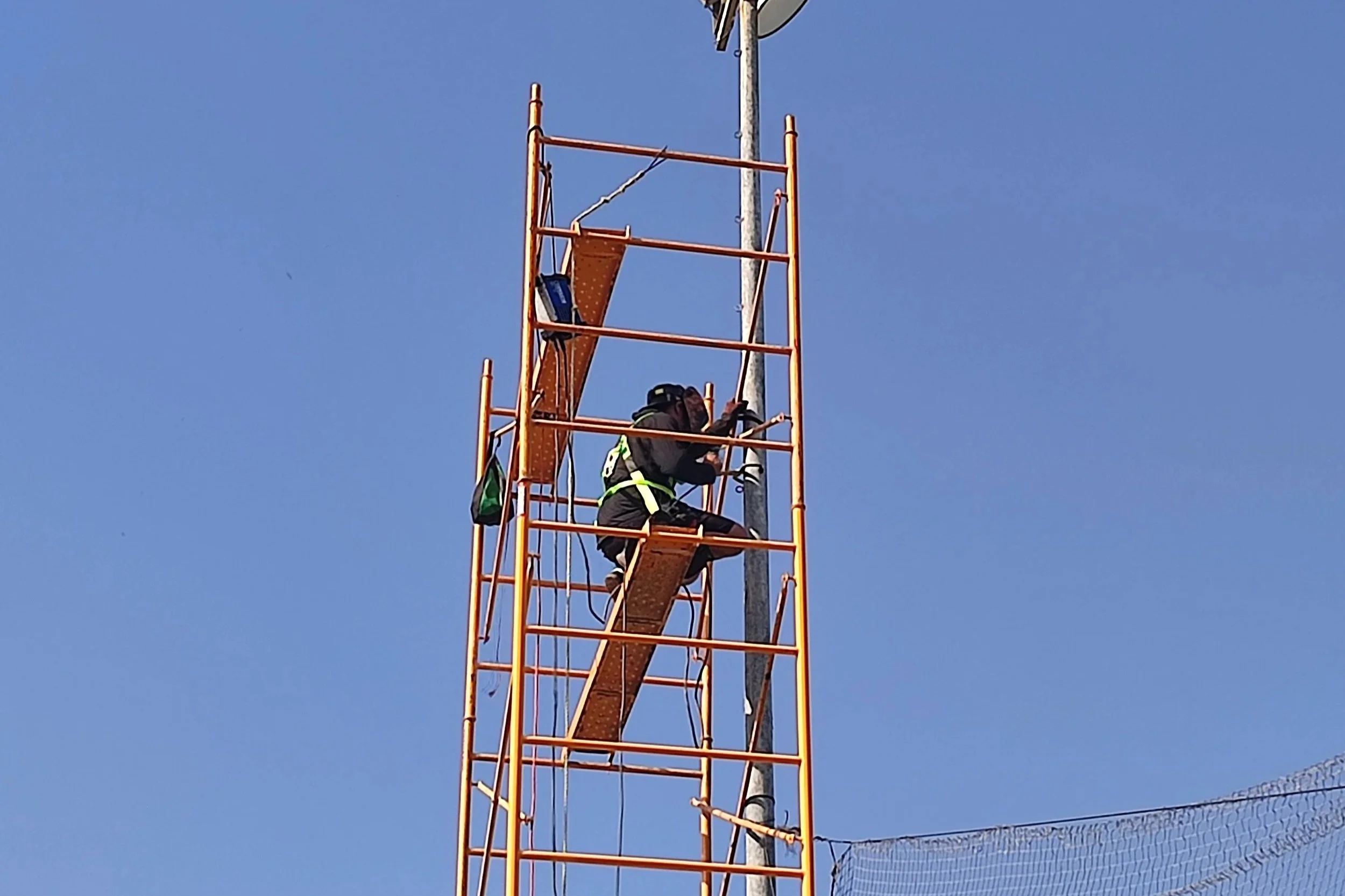 Soldadura en Alturas Grupo Rope