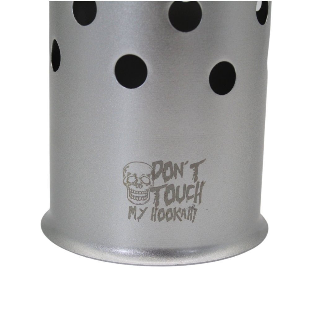 Tower Hookah Wind Cover Don't Touch My Hookah Steel 2.jpg