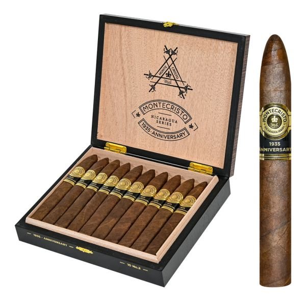 Montecristo Cigars 1935 Anniversary Nicaragua No. 2 10Ct. Box