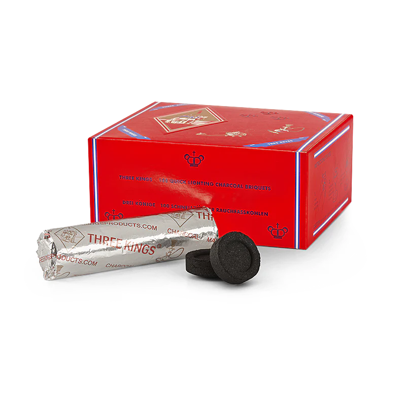 Three Kings Quick Light Charcoal - Round 33mm 100 Pieces Box s.png