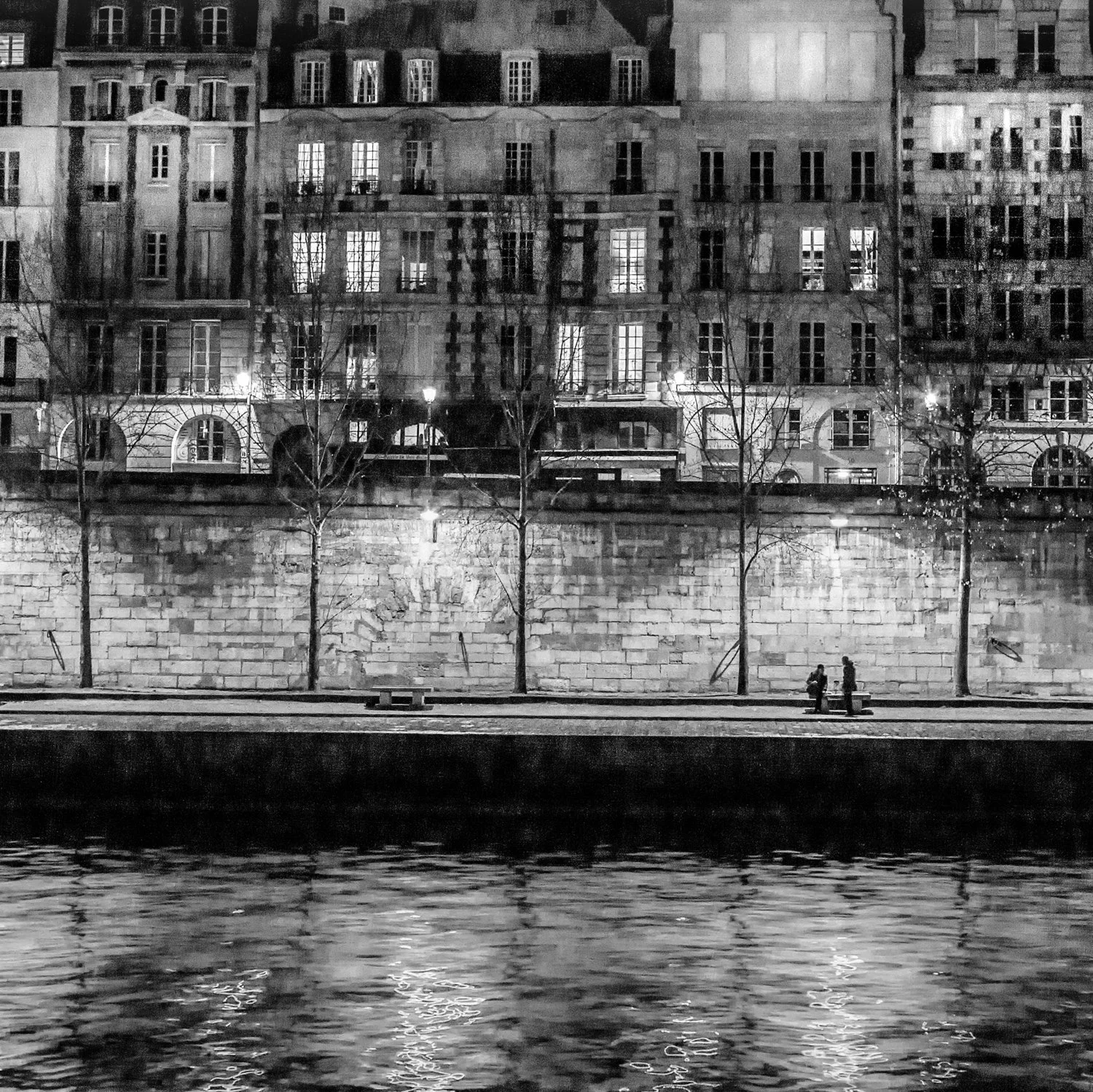 Walking by the Seine