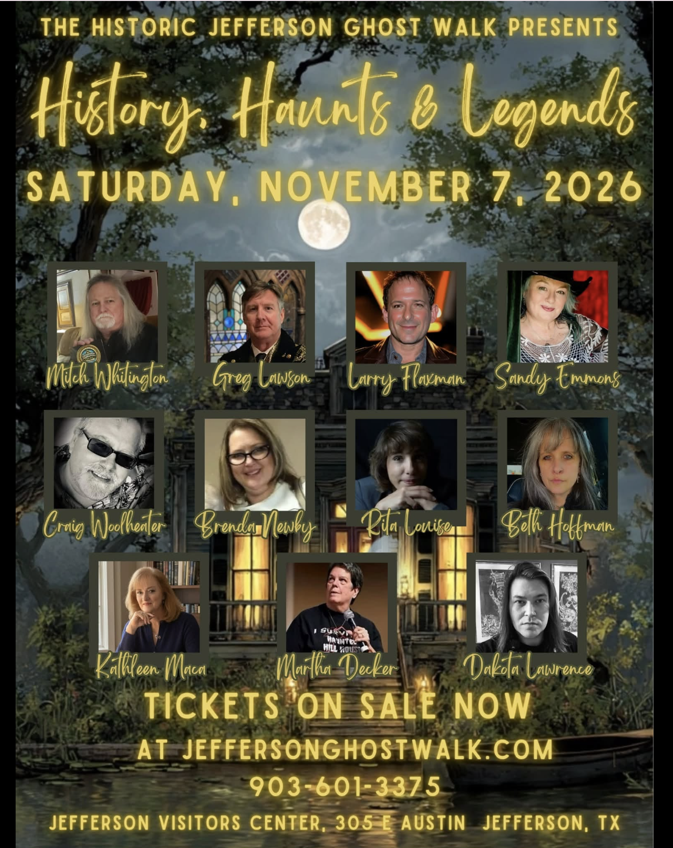 Jefferson History, Haunts, and Legends