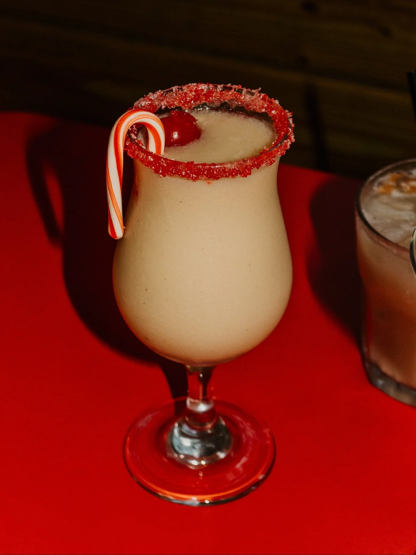 Candy Cane Colada is here for a good time, not a long time 🎄🎅

A new snowy (frozen) cocktail just landed for the season.

Peppermint Rumchata, Star &amp; Key Rum &amp; milk.