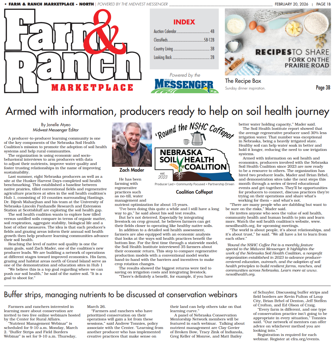 Armed with information, producers ready to help on soil health journey