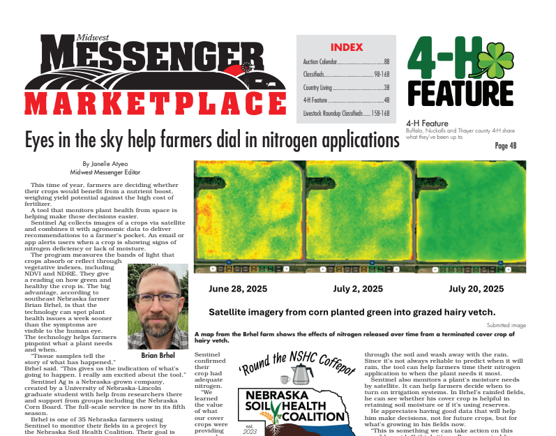 Eyes in the sky help farmers dial in nitrogen applications