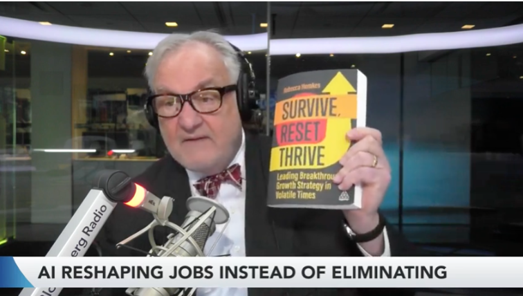 Bloomberg Surveillance: "Survive Reset Thrive. I can't say enough about it." - Tom Keene