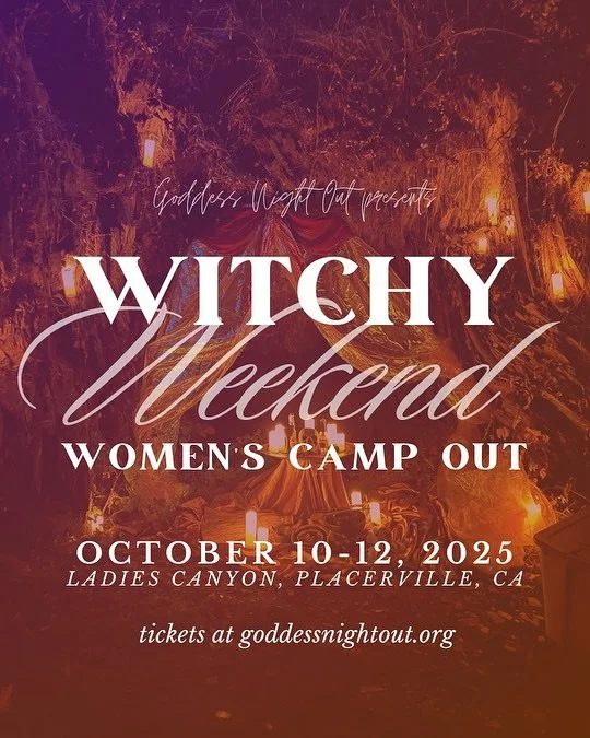 I am so excited for this weekend!!! When women come together in community, magic unfolds! ✨❤️&zwj;🔥🪩 

We have such a magical line up for the weekend, from yoga + creative writing, to dancing + sound healing. It&rsquo;s going to be nourishing on ev