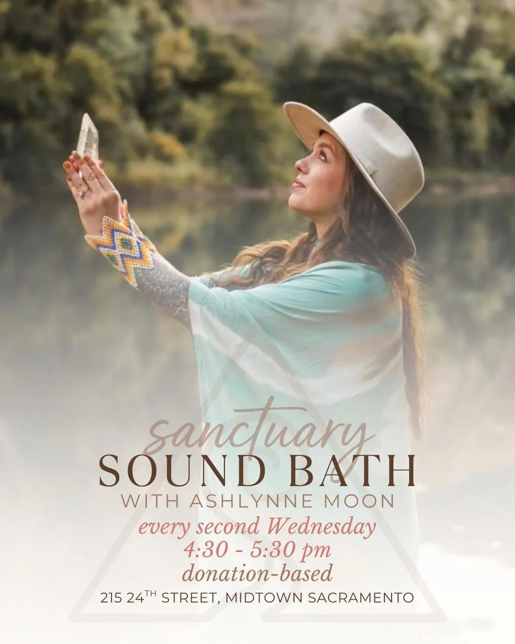 Donation-Based Community Sound Bath with Ashlynne Moon