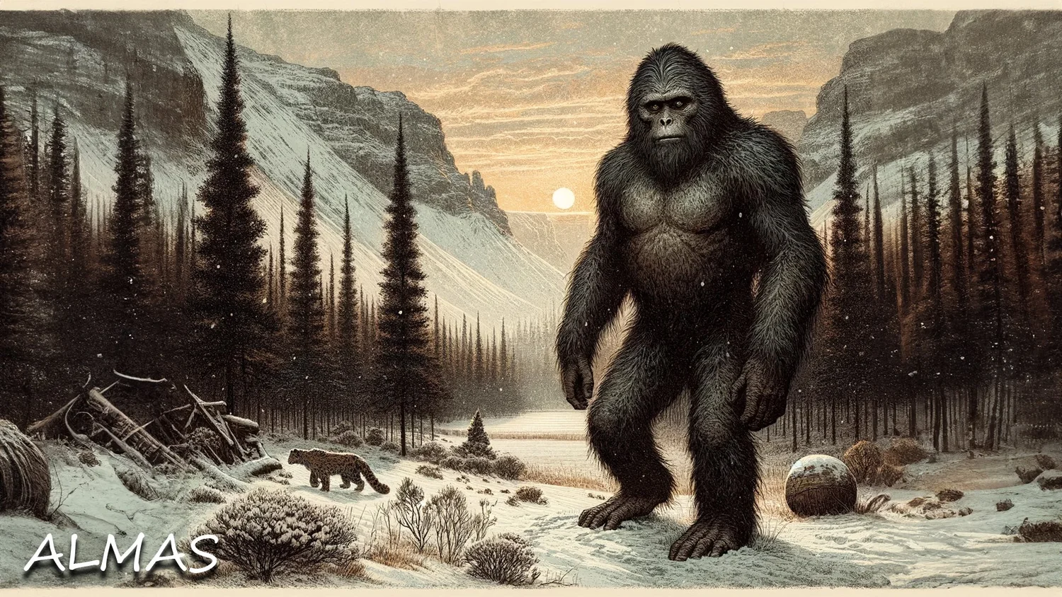 Cryptid Primates Of The World Pt. 5: The Almas — Wildman of the Woods