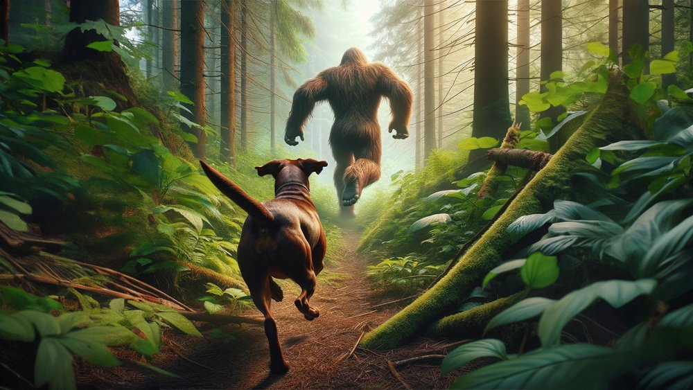 Two Dogs That Tracked Bigfoot — Wildman of the Woods