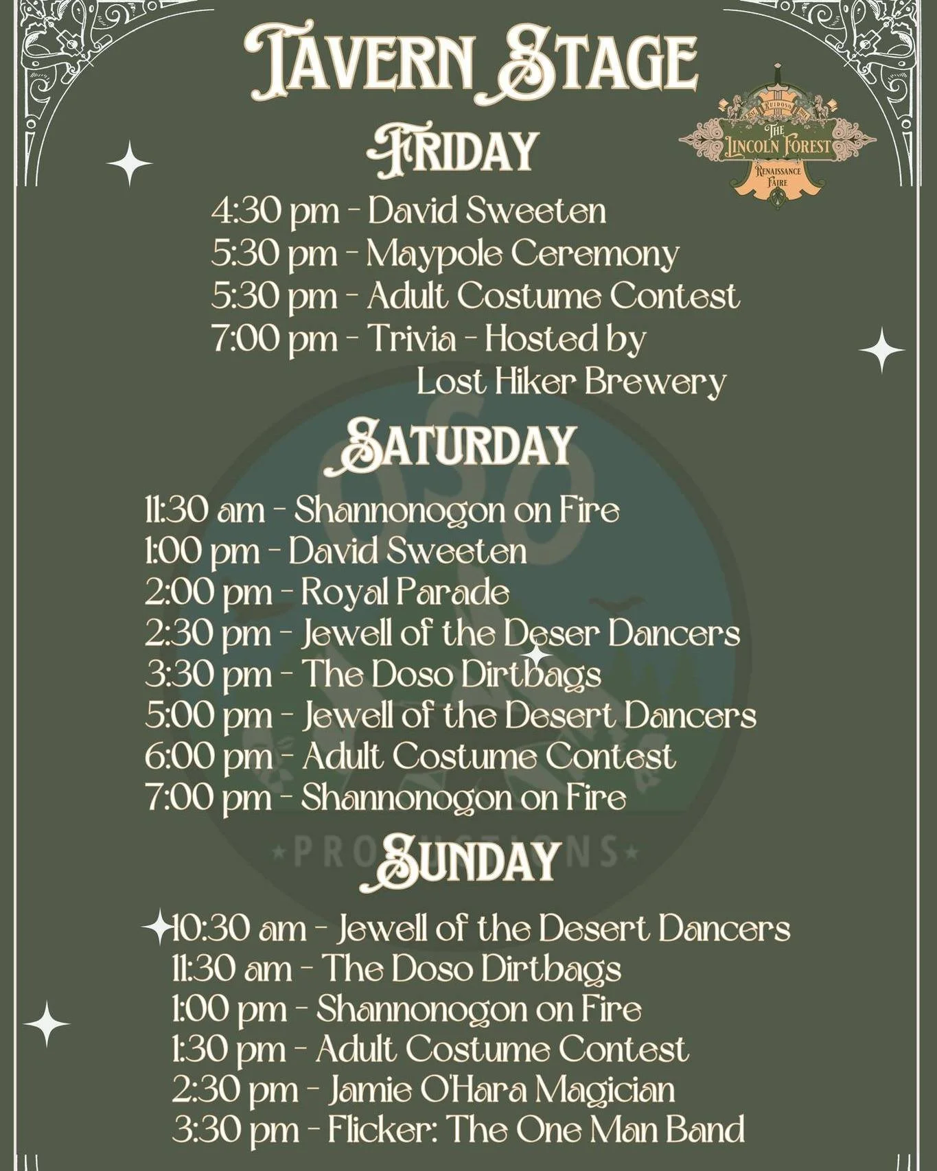 Tavern Stage 2026