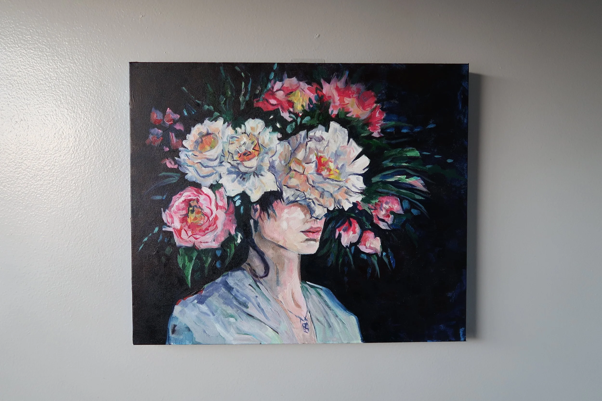 The Promise of Tomorrow - Mixed Media Original Oil Painting