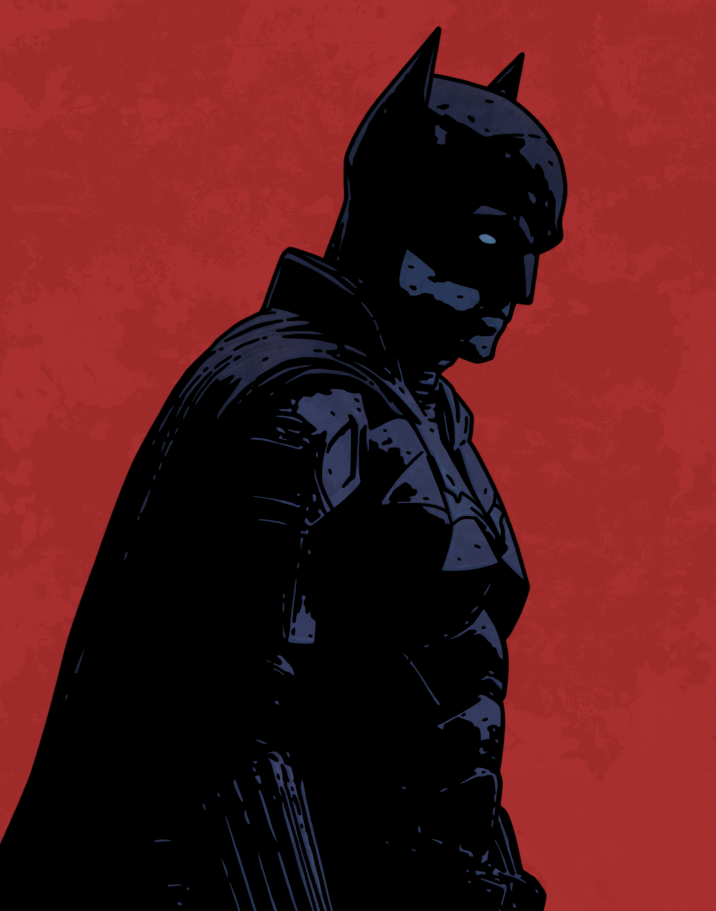 The Batman by BruceyMako (11" x 14")