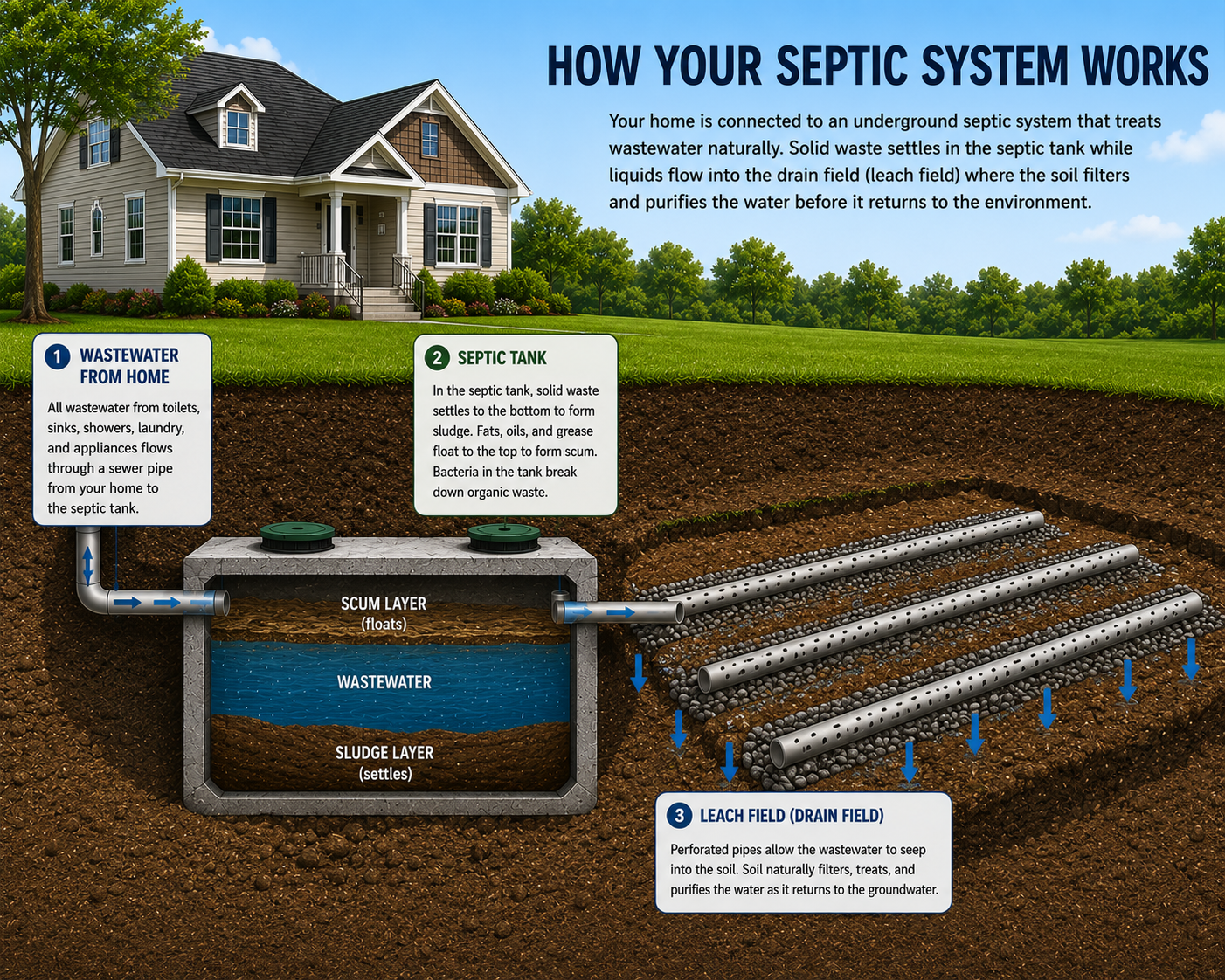What Happens After Your Septic Tank Has Been Pumped and Cleaned?