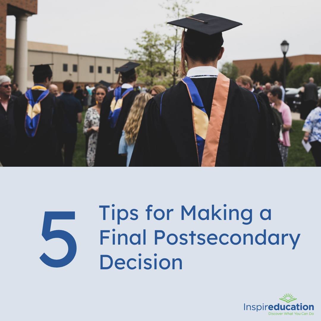 🌷Spring is just around the corner, bringing with it the time to start making decisions about your future. 🔮✨

If you're feeling overwhelmed about choosing a postsecondary institution, don't worry, you're not alone! 🤝 The more prepared you are, the