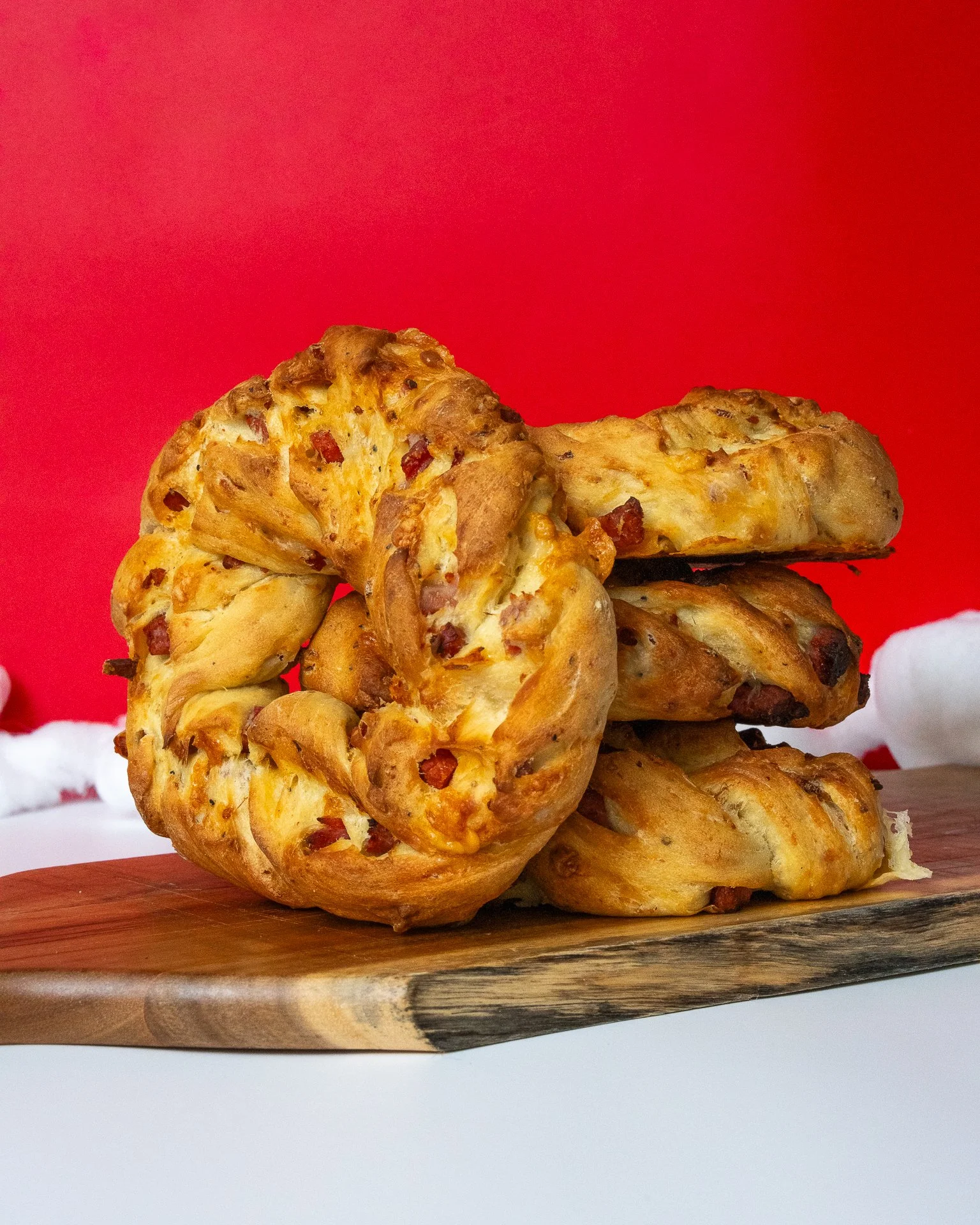 Christmas Prosciutto Bread Photos