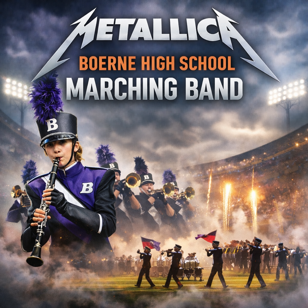 Metallica Marching Band: Boerne High School