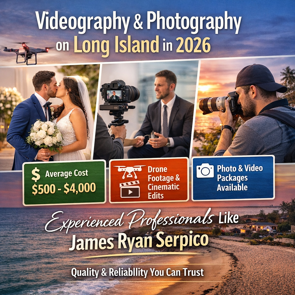 How Much Does a Long Island Videographer Cost in 2026?
