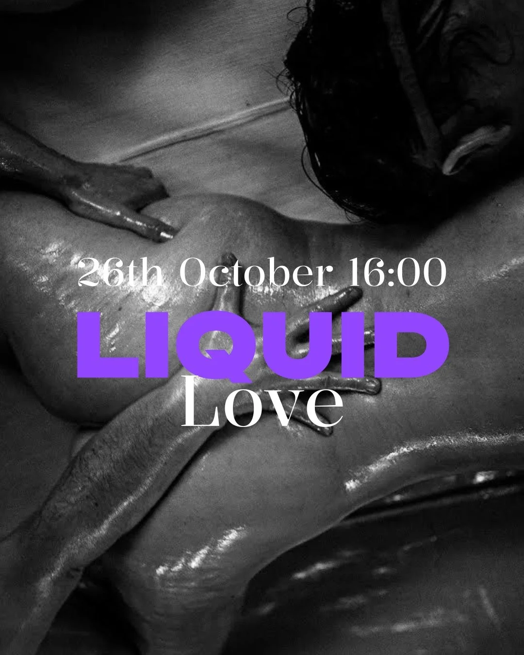 LOVE IN LIQUID FORM ✨
In just one week... An evening of warmth, surrender, and pure sensation.
Liquid Love is a guided, sensory journey where touch meets presence – and time seems to melt away. Together we move slowly, immersed in warm oil, gu