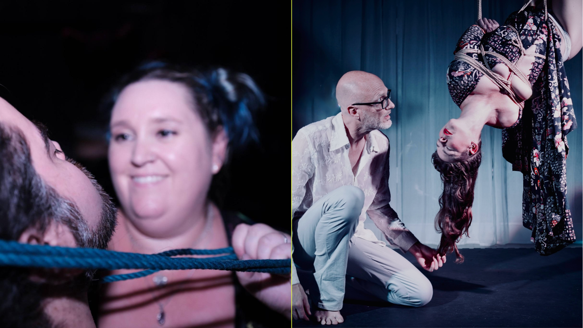 Playful Floorwork and Dynamic Suspensions: Hip Harness