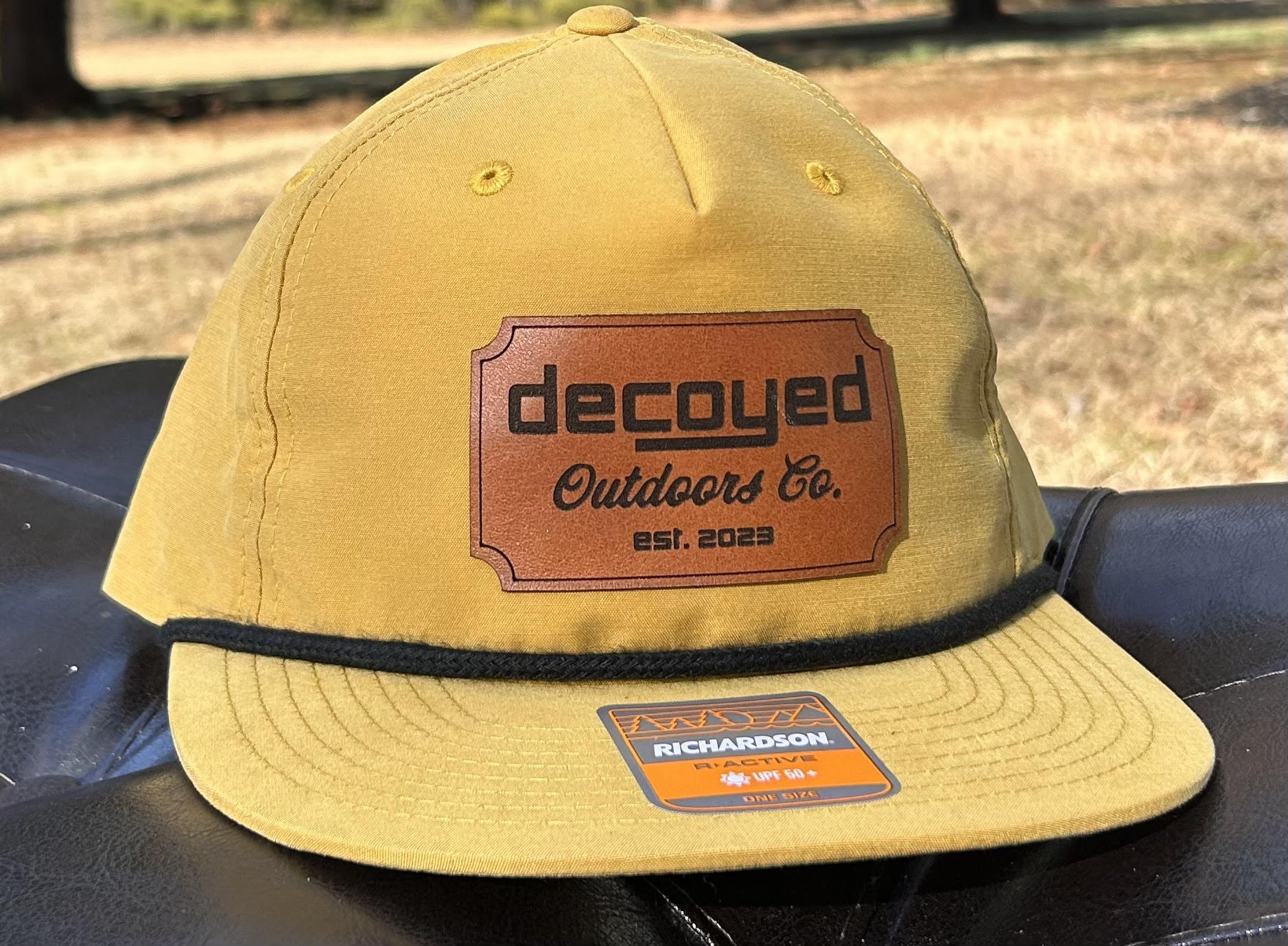 Yellow Decoyed Outdoors Co Hat