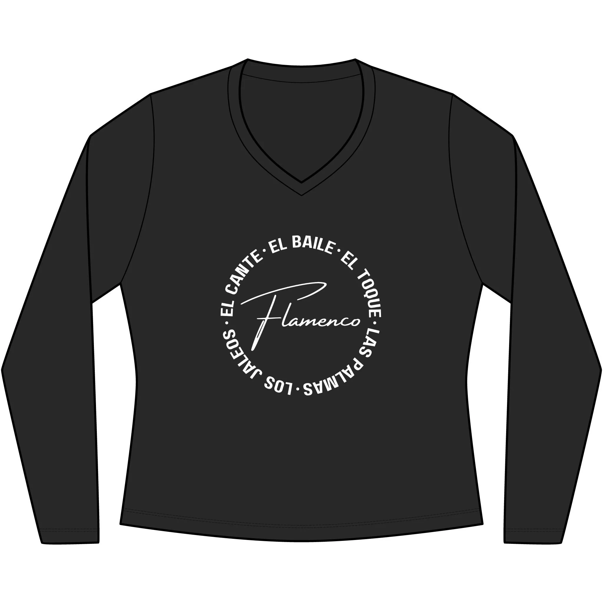 Women's Long Sleeve Fan Favorite V-Neck Tee