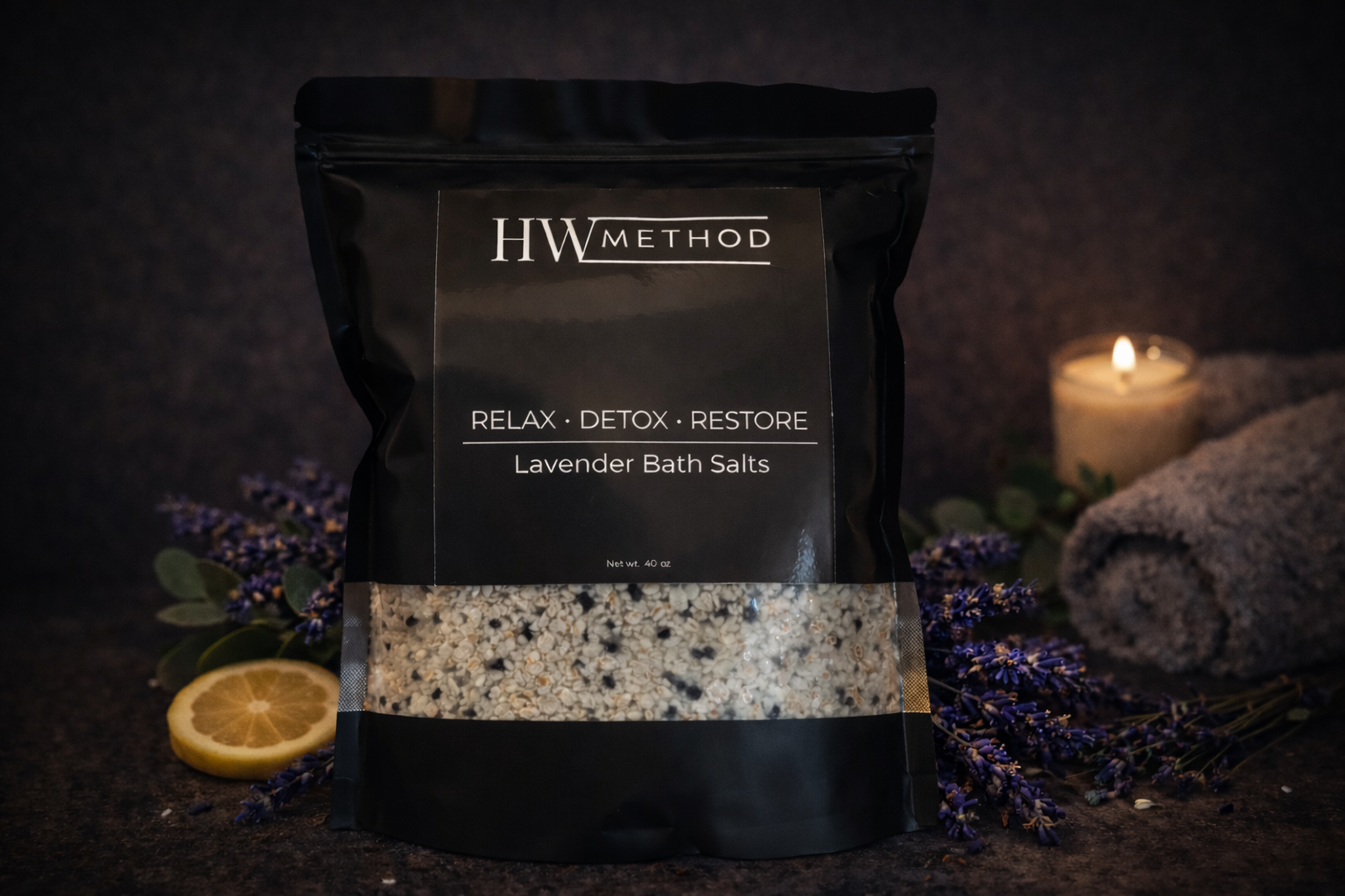 Lavender + Colloidal Oatmeal Bath Salts