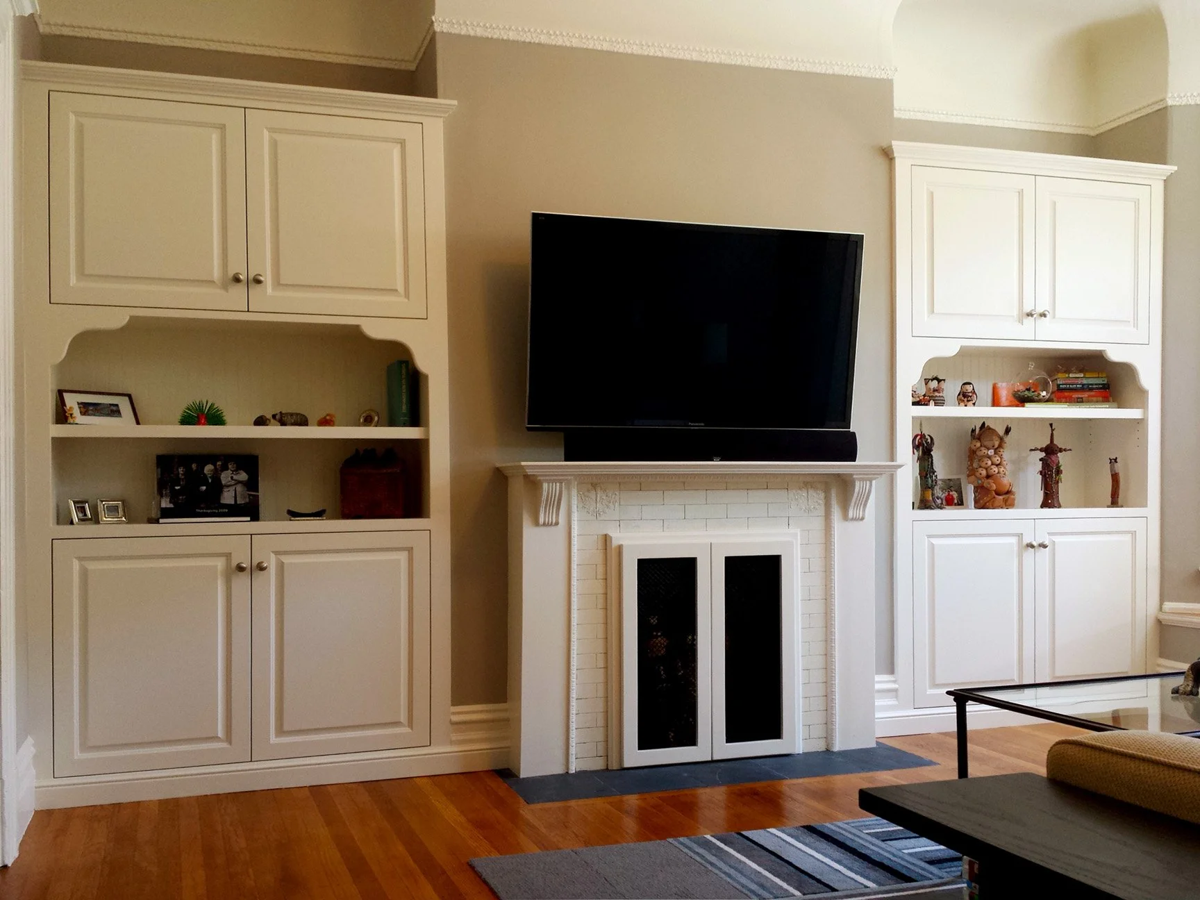 custom cabinets for living room