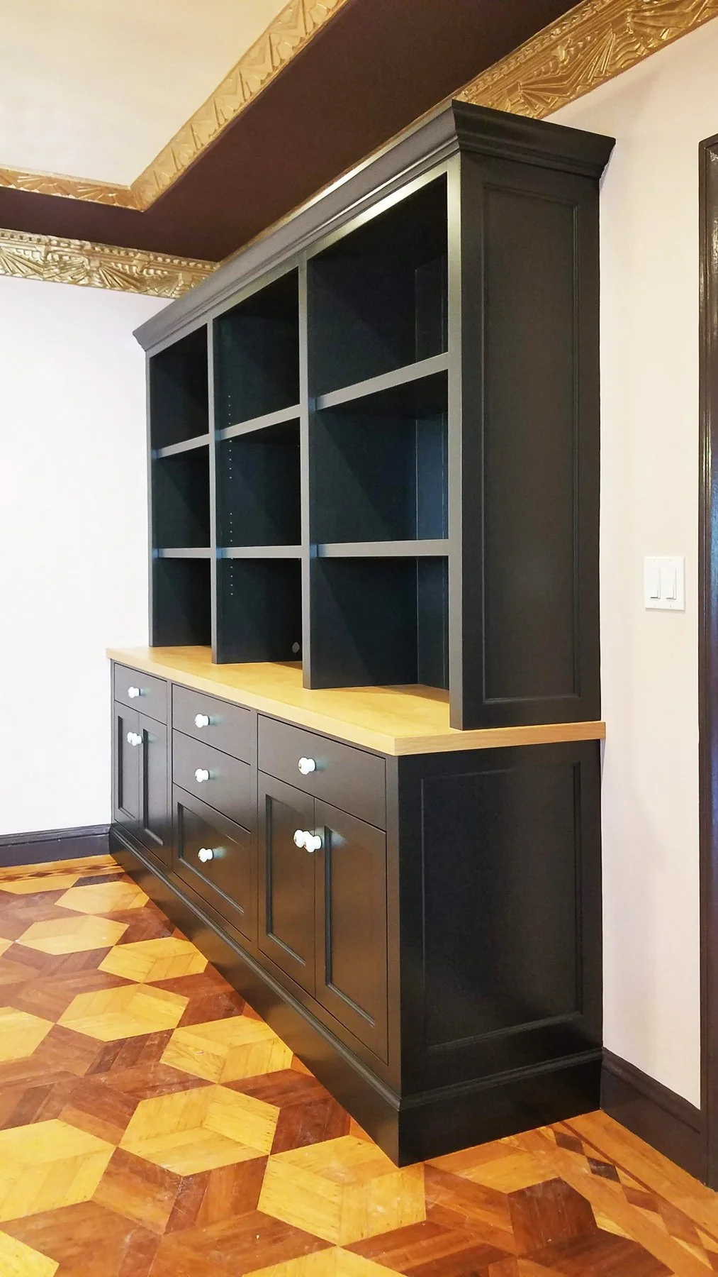 custom made bookshelves