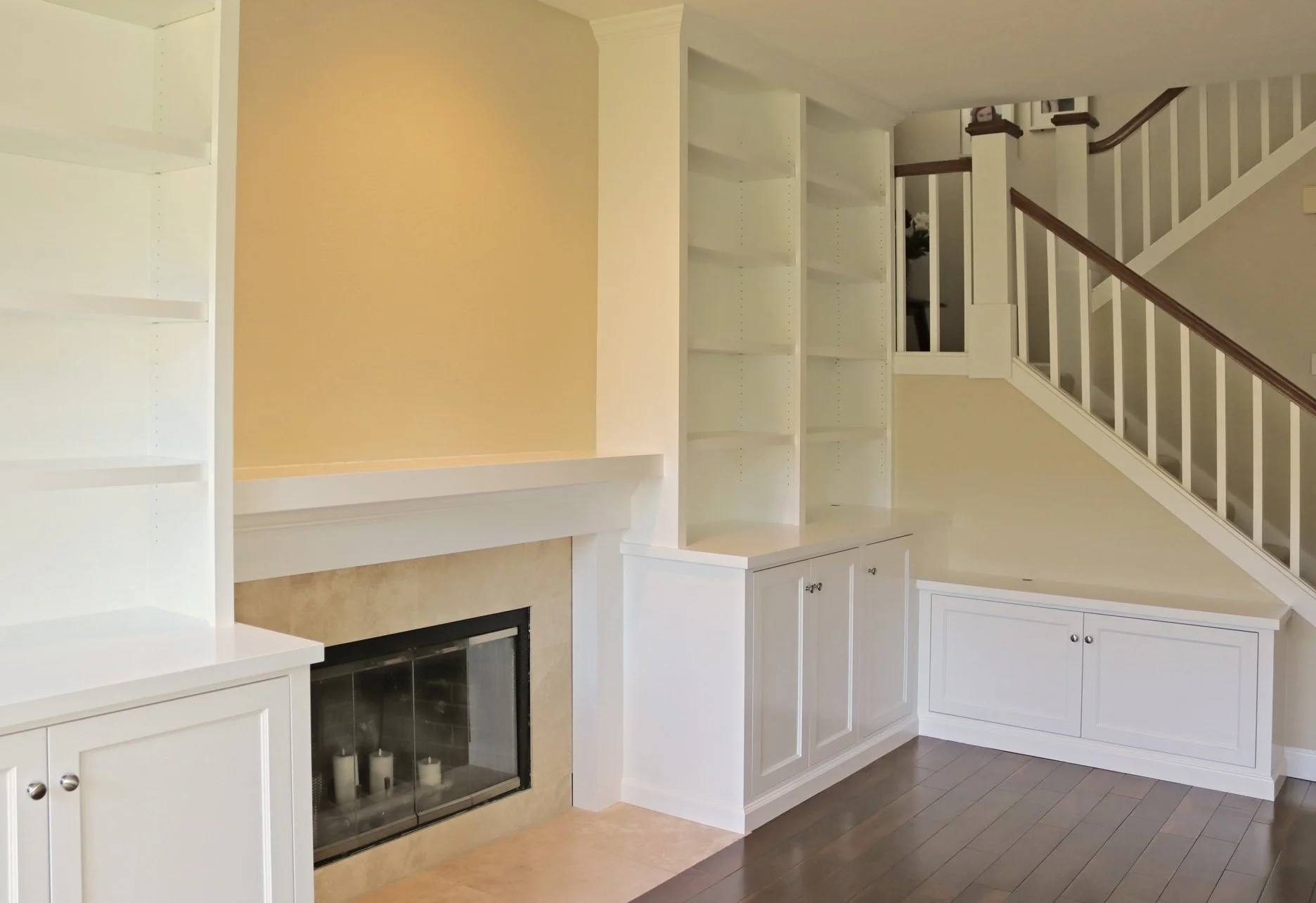 custom built in cabinets for living room