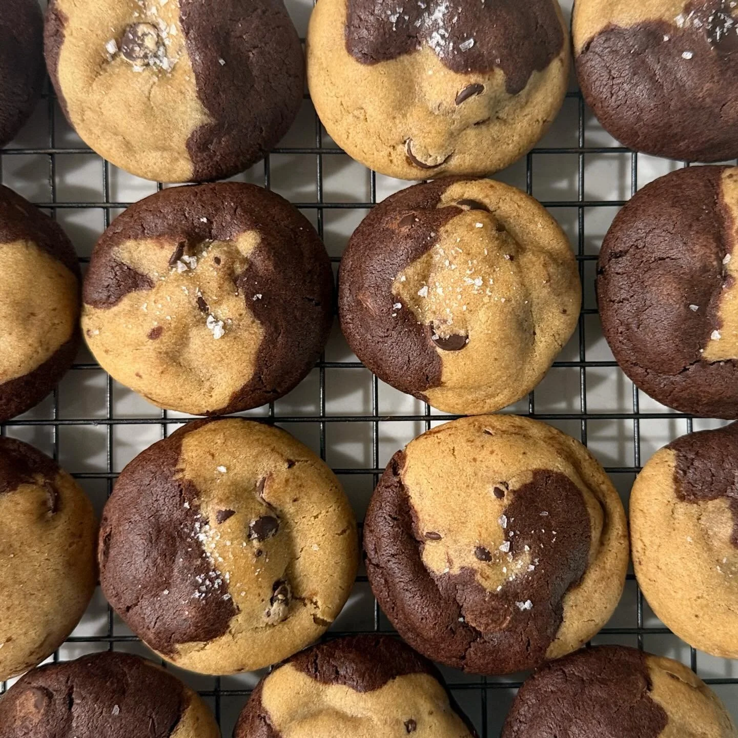 What happens when the best of two worlds collide? BROOKIES - classic chocolate chip meets triple chocolate espresso. 🤎