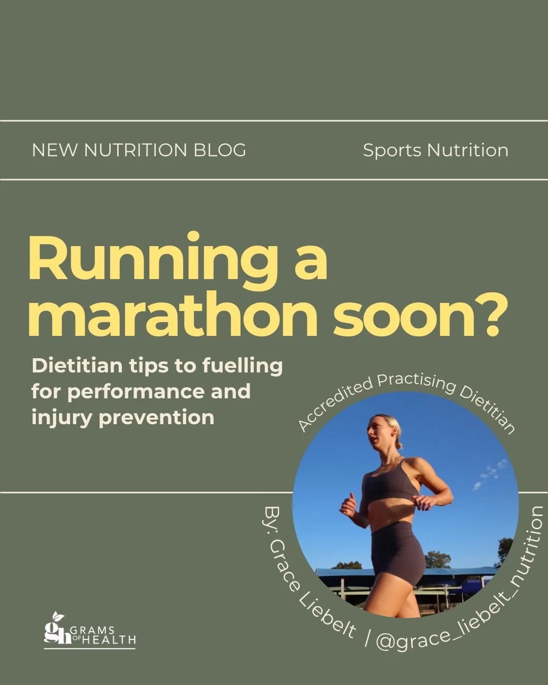 Most runners train for months&hellip; early mornings, long runs, tired legs 
- but don&rsquo;t always realise how much nutrition can make or break race day 🏁

It&rsquo;s not just how hard you train, it&rsquo;s about how you fuel along the way:

🥐 P