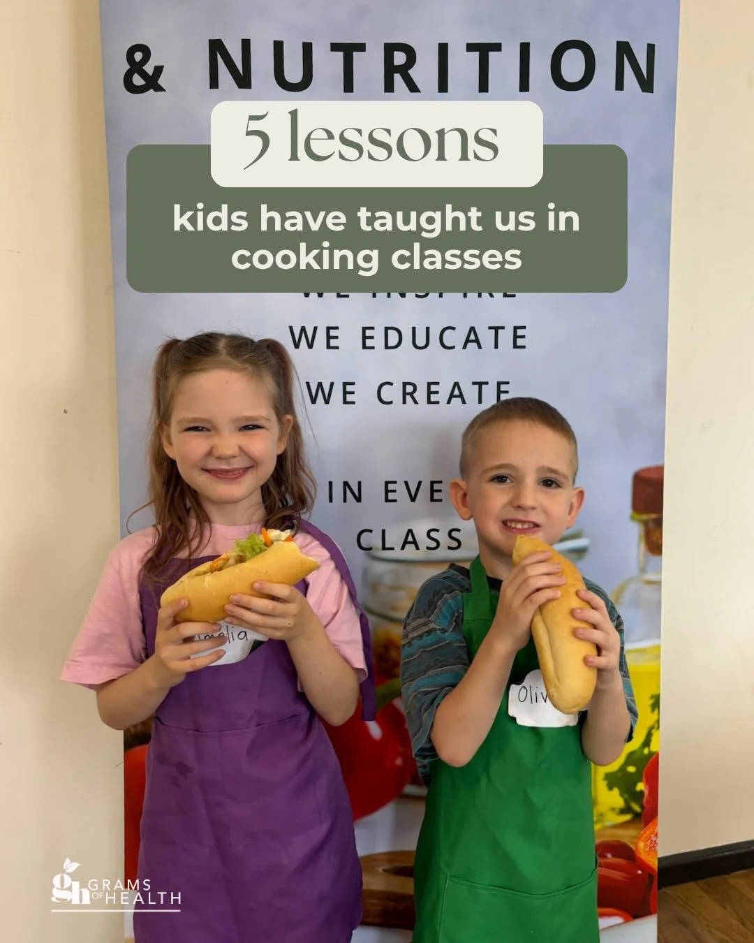 Sometimes the best teachers in the kitchen&hellip; are the kids themselves 💛

Here are 5 lessons kids have taught us in the kitchen 👇

✨ Confidence comes from doing, not being told
Kids don&rsquo;t learn by watching &mdash; they learn by getting th