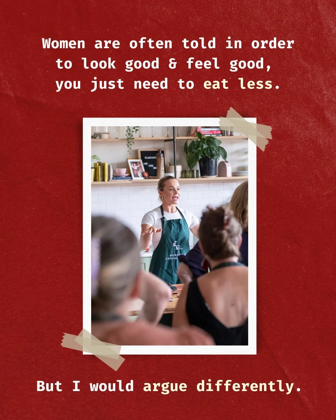 I&rsquo;m so excited to be chatting at Unplugged about something I know so many of us quietly struggle with.

If you&rsquo;ve ever felt confused about what to eat, stuck in cycles of &ldquo;being good&rdquo; then &ldquo;falling off,&rdquo; or unsure 