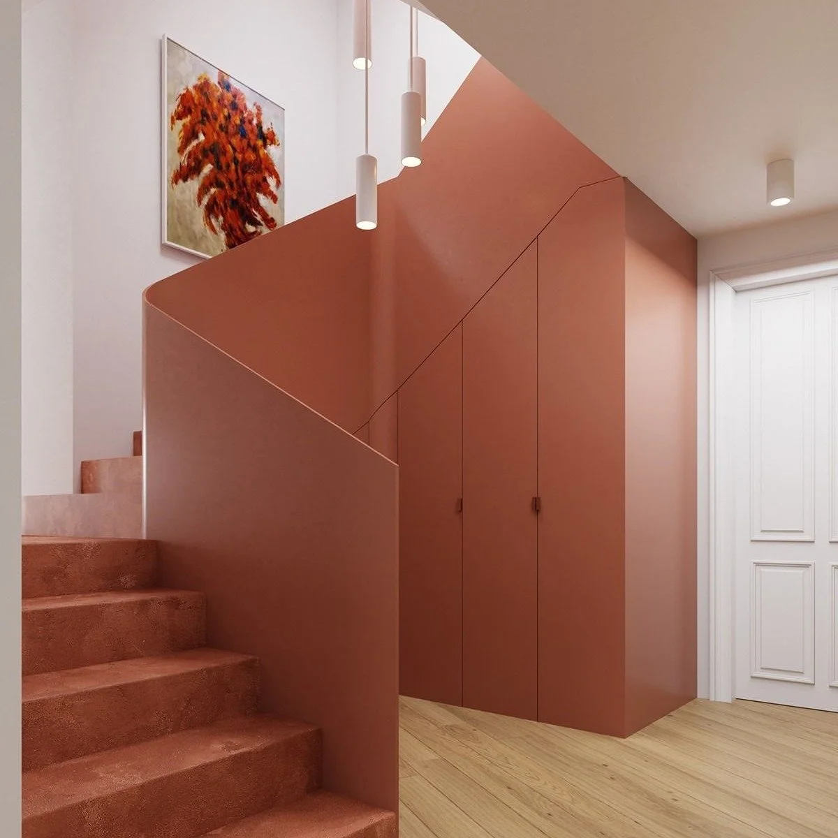 The staircase: the one moment in a home where architecture becomes theatre. It's the first thing you see, the last thing you touch, and the detail that quietly tells you everything about how a space was designed. Make it a standing ovation. ✨

Images